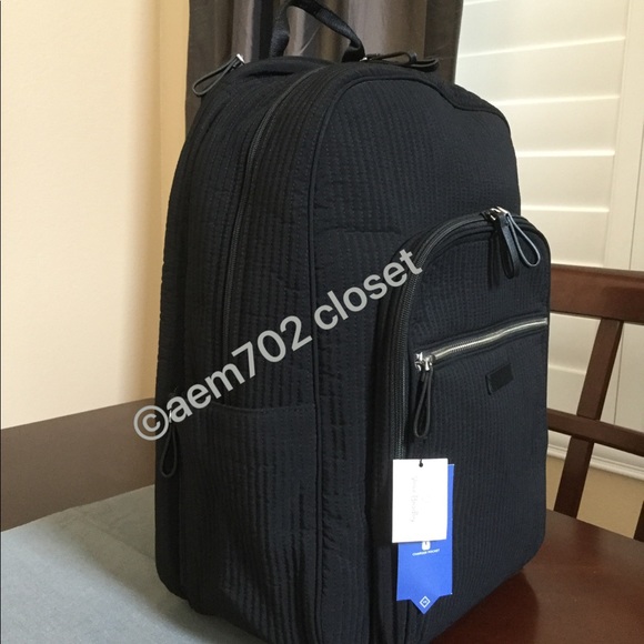 NWT VERA BRADLEY ICONIC DELUXE BACKPACK - Picture 3 of 7